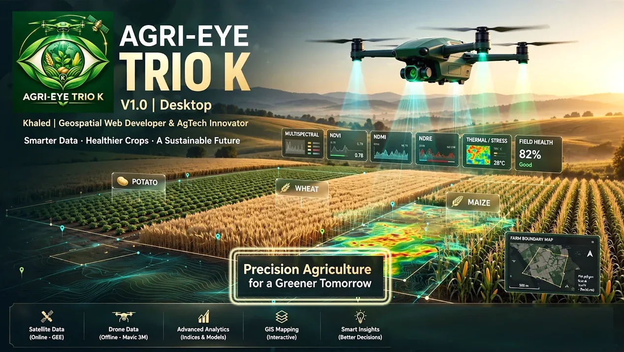 AGRI-EYE TRIO K agricultural intelligence project artwork